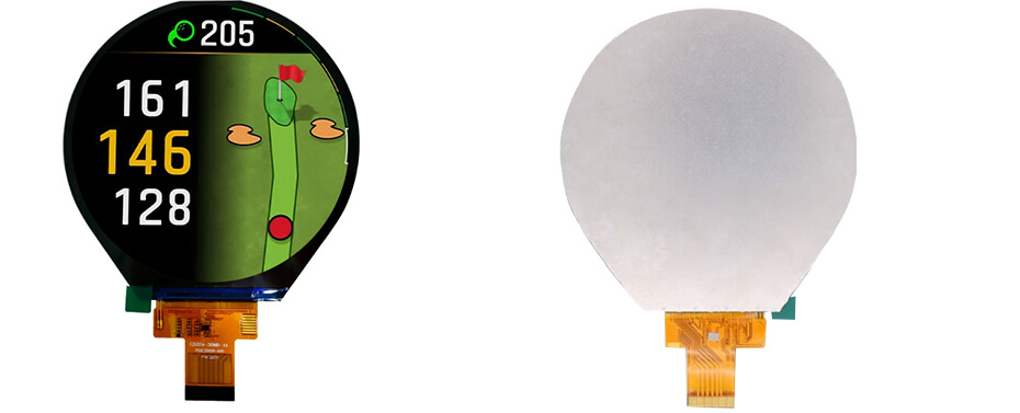 3.4 Inch Round Display 800×800 MIPI 30-Pin IPS Circular Display with Capacitive Touch & HDMI Driver Board