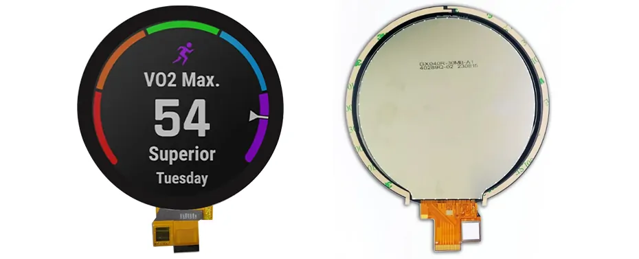 4 Inch Round Display 720×720 MIPI IPS Circular Display with Capacitive Touch & HDMI Driver Board