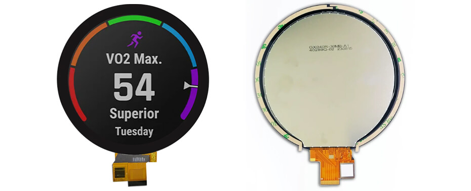 4 Inch Round Display 720×720 MIPI IPS Circular Display with Capacitive Touch & HDMI Driver Board