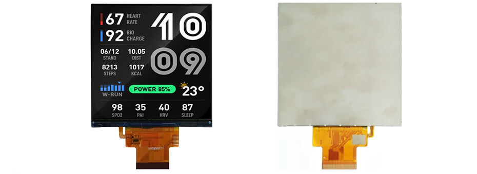 4 Inch Square Display 720×720 MIPI IPS LCD Screen with Optional Touchscreen & HDMIUSB Driver Board