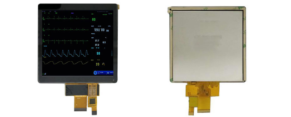 4 Inch TFT LCD Display 480×480 MIPI LCD Display With Capacitive Touch For Healthcare Medical Display Solution