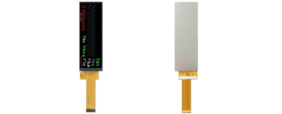 4.58 Inch TFT LCD Display 320×960 TTL High Brightness LCD Display With Capacitive Touch For Healthcare Medical Display Solution