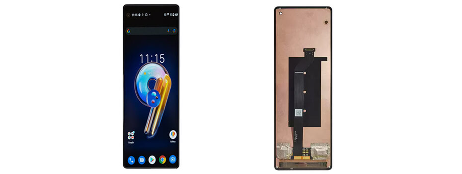 6.52 Inch Flexible AMOLED Display 840×2520 MIPI OLED Display with Touch & Optional HDMI Driver Board