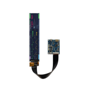 6.9 Inch TFT LCD Display 280×1424 HDMI 500nits High Brightness LCD Display With Capacitive Touch For Healthcare Medical Display Solution. 