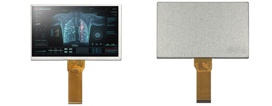 7 Inch TFT LCD Display 800×480 TTL High Brightness LCD Display For Healthcare Medical Display Solution