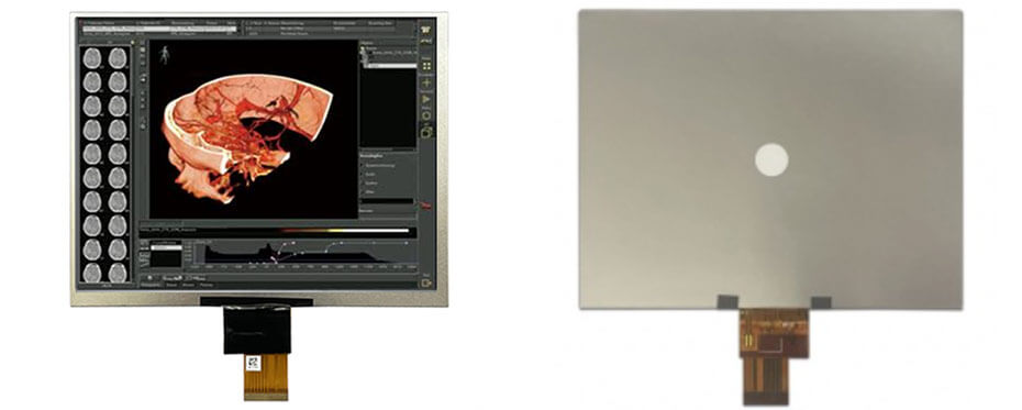 8 Inch TFT LCD Display 1024×600 LVDS LCD Display For Healthcare Medical Display Solution