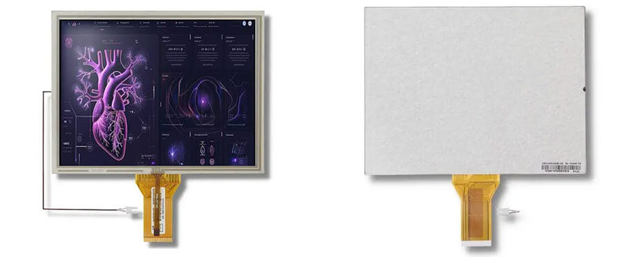 8 Inch TFT LCD Display 800×600 TTL LCD Display For Healthcare Medical Display Solution