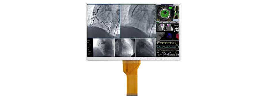 9 Inch TFT LCD Display 1024×600 LVDS High Brightness LCD Display For Healthcare Medical Display Solution