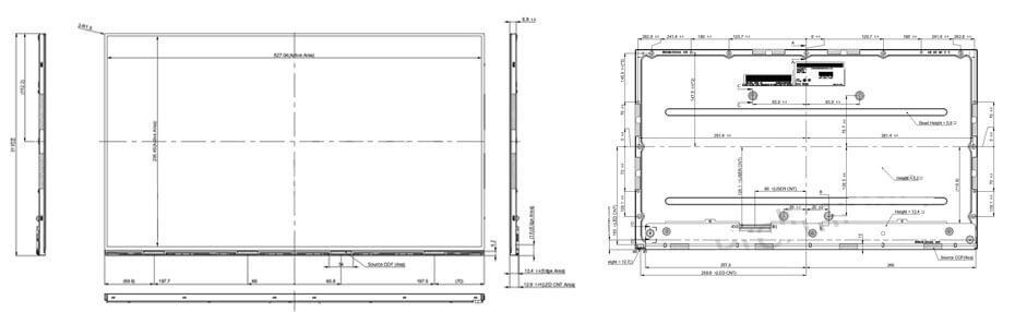 LB238WFM-SSA1 23.8 Inch TFT LCD Display 1920×1080 LVDS LCD Display For Healthcare Medical Display Solution_02