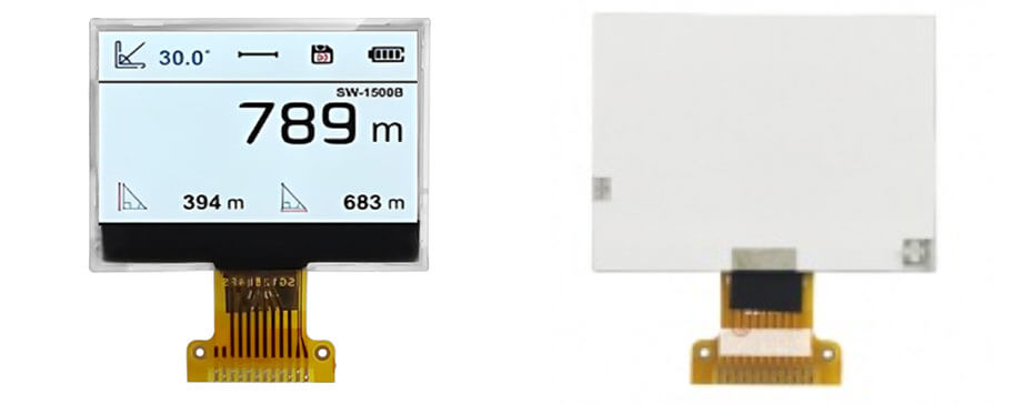 1.28 Inch TFT LCD Display 128×64 SPI LCD Display for Measuring Rangefinder Display Solution