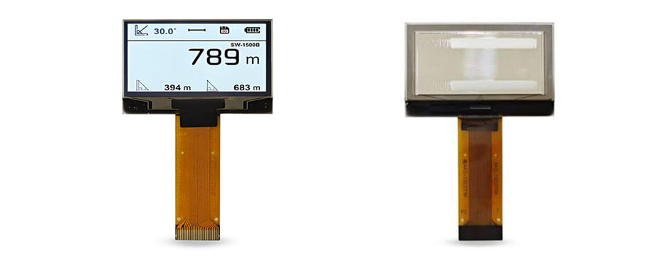 1.54 Inch OLED Display 128×64 CPU SPI I2C OLED Display for Measuring Rangefinder Display Solution