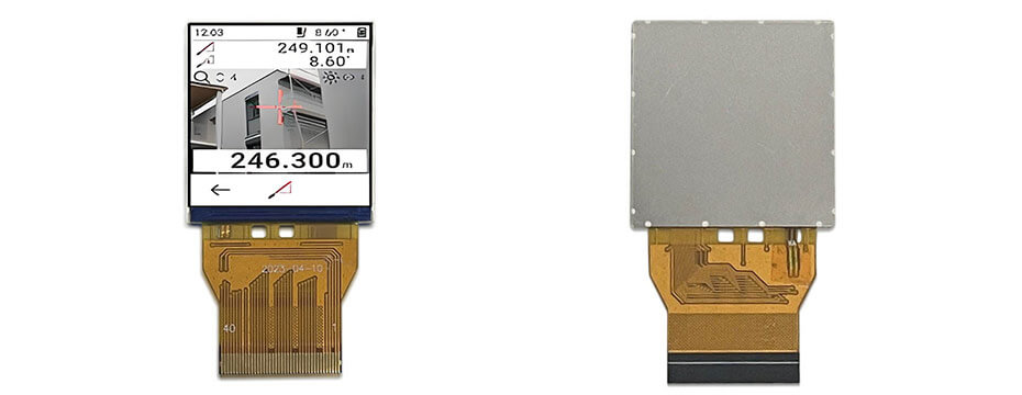 1.54 Inch TFT LCD Display 320×320 TTL High Brightness LCD Display for Measuring Rangefinder Display Solution