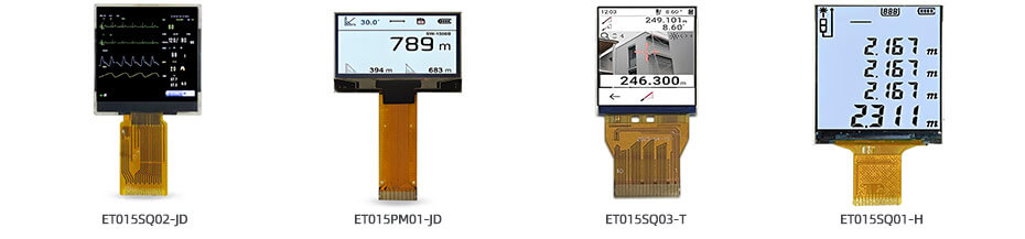 1.54 Inch TFT LCD Display 320×320 TTL High Brightness LCD Display for Measuring Rangefinder Display Solution