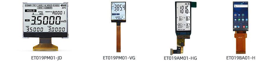1.91 Inch OLCD Display 240×536 MIPI AMOLED Display for Measuring Rangefinder Display Solution