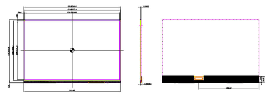 10.1 Inch TFT LCD Display 2560×1600 eDP LCD Display for Measuring Rangefinder Display Solution