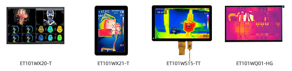 10.1 Inch TFT LCD Display 2560×1600 eDP LCD Display for Measuring Rangefinder Display Solution