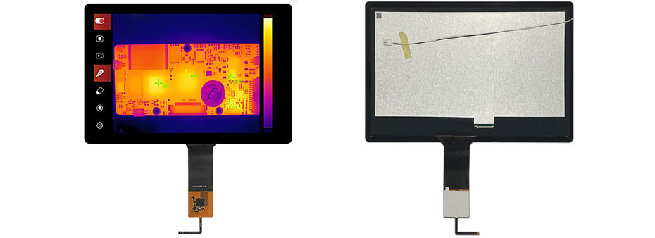 12.1 Inch TFT LCD Display 1280×800 LVDS High Brightness LCD Display With Capacitive Touch for Measuring Rangefinder Display Solution ET121WX05-TT_01