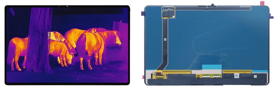12.6 Inch OLED Display 1600×2560 MIPI AMOLED Display With Capacitive Touch for Measuring Rangefinder Display Solution ET126AM01-F_01