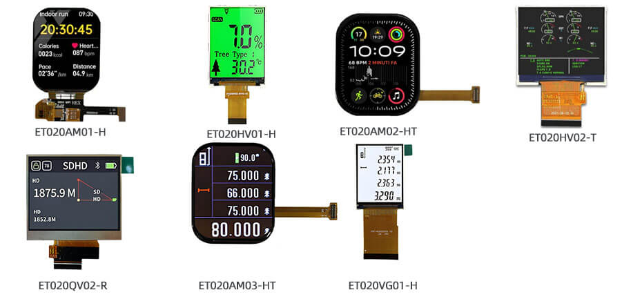 2 Inch TFT LCD Display 320×240 TTL LCD Display for Measuring Rangefinder Display Solution