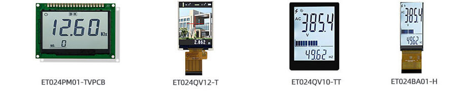 2.33 Inch TFT LCD Display 222×480 MIPI CPU RGB SPI LCD Display for Measuring Rangefinder Display Solution ET024BA01-H_02
