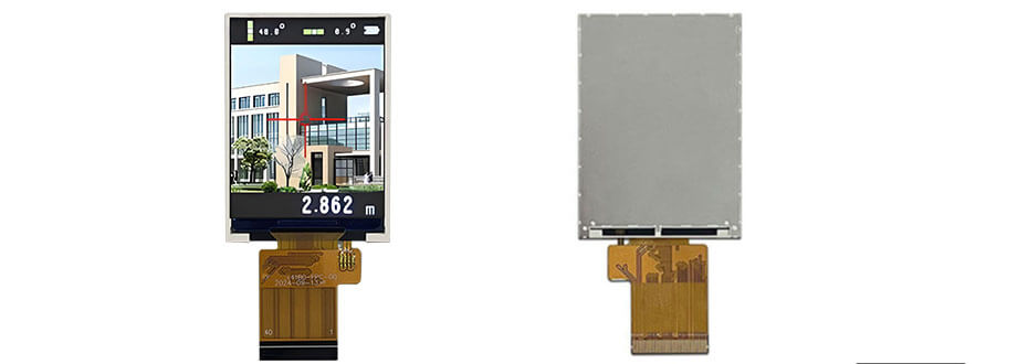 2.4 Inch TFT LCD Display 240×320 TTL LCD Display for Measuring Rangefinder Display Solution