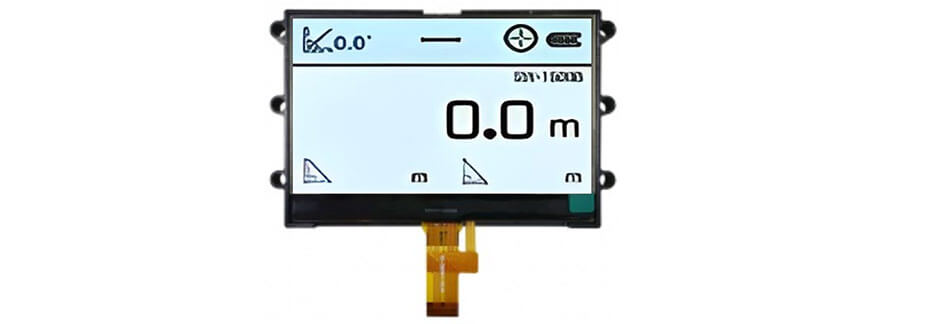 2.5 Inch TFT LCD Display 240×128 SPI Monochrome LCD Display for Measuring Rangefinder Display Solution