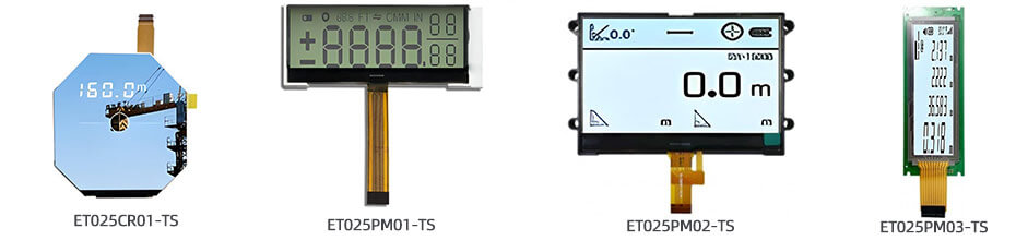 2.5 Inch TFT LCD Display 240×128 SPI Monochrome LCD Display for Measuring Rangefinder Display Solution