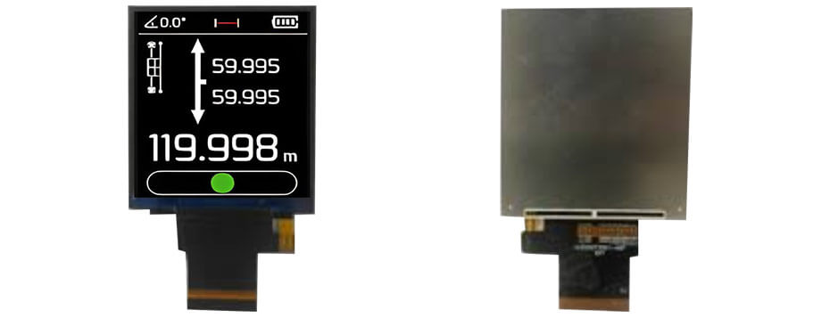 2.73 Inch TFT LCD Display 320×320 TTL LCD Display for Measuring Rangefinder Display Solution