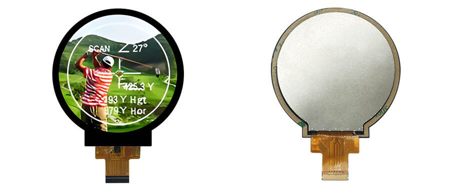 2.76 Inch TFT LCD Display 480×480 TTL High Brightness LCD Display With Capacitive Touch for Measuring Rangefinder Display Solution ET027WF01-TT_01