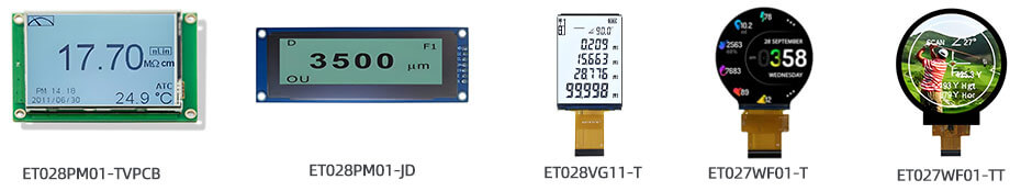 2.8 Inch OLED Display 256×64 CPU SPI Wide Temperature OLCD Display for Measuring Rangefinder Display Solution