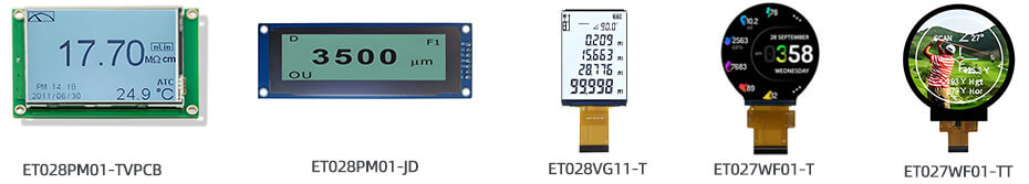 2.8 Inch TFT LCD Display 240×320 CPU LCD Display With 4-wire Resistive Touch for Measuring Rangefinder Display Solution