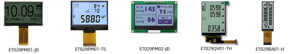 2.9 Inch TFT LCD Display 128×64 CPU LCD Display for Measuring Rangefinder Display Solution