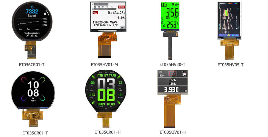 3.5 Inch TFT LCD Display 640×480 TTL LCD Display for Measuring Rangefinder Display Solution