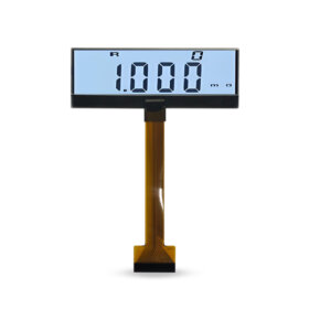 3.9 Inch LCD Display 240×48 CPU SPI I2C Monochrome LCD Display for Measuring Rangefinder Display Solution. 