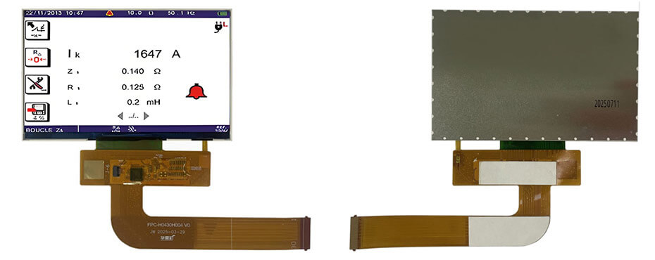 4.3 Inch TFT LCD Display 800×480 MIPI High Brightness LCD Display for Measuring Rangefinder Display Solution ET043WV01-H_01