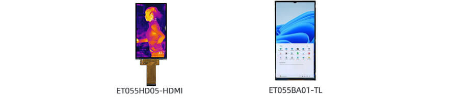 5.5 Inch TFT LCD Display 720×1280 MIPI High Brightness LCD Display for Measuring Rangefinder Display Solution
