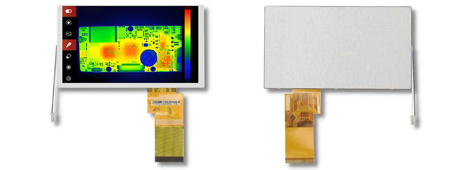 6.2 Inch TFT LCD Display 800×480 TTL High Brightness LCD Display for Measuring Rangefinder Display Solution ET062WV01-TX_01